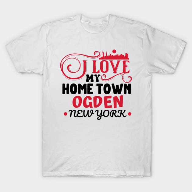 I love Ogden New York T-Shirt by Kelowna USA